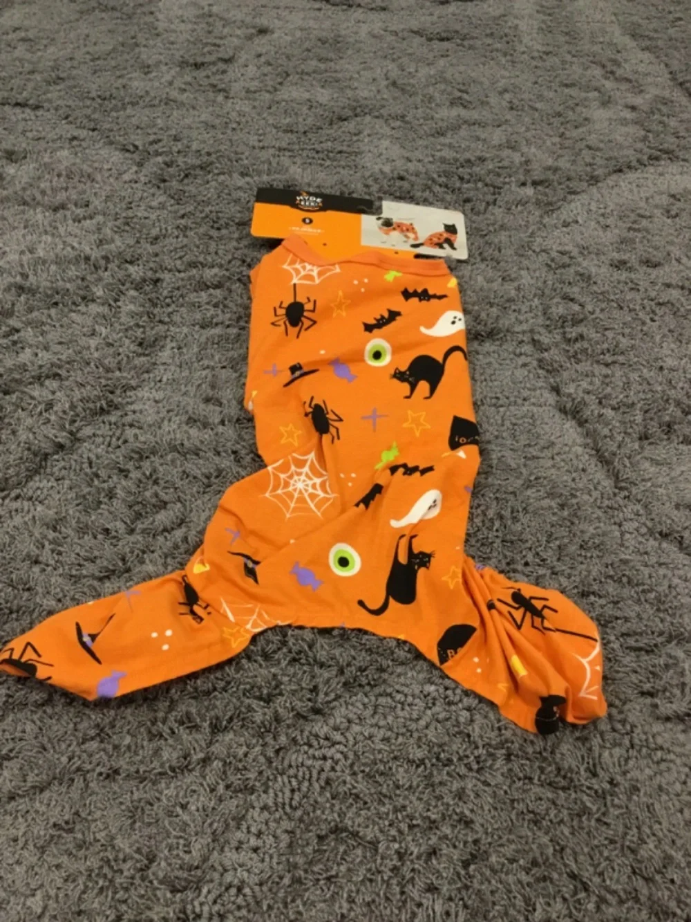 Hyde and Eek! Pet Pajamas-orange